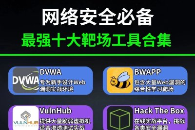 网络安全必备 最强十大靶场工具合集