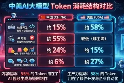 AI真相：中国Token消耗第一是做短剧，美国Token消耗第一是编程序 ...
