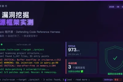 Anthropic刚开源了一个AI漏洞挖掘框架，我拿了两个项目试了试
