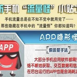 砍断偷跑手机流量的黑手