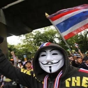 黑客组织匿名者（Anonymous）公布泰国政府网站数据