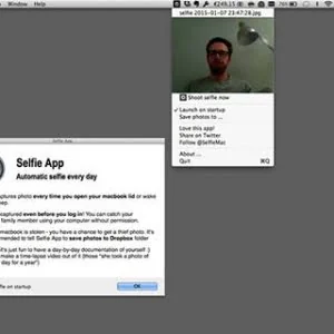 Selfie App – 自动帮你每日一照[OS X]