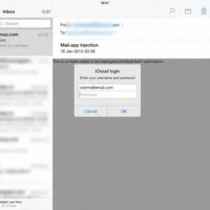 小心密码！iOS邮件新Bug可弹出iCloud风格登陆窗口
