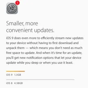为了让你有足够内存升级iOS 9，苹果可能会动手删除你的应用