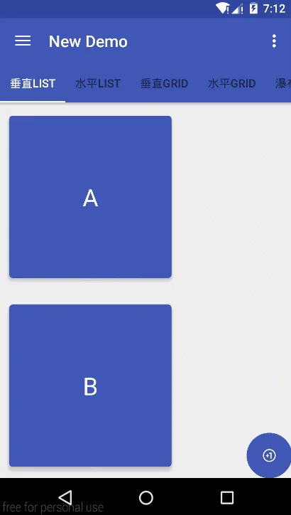 一个 Demo 学会用 Android 兼容包新控件