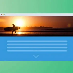 纯CSS3炫酷响应式网页背景滚动视觉差特效
