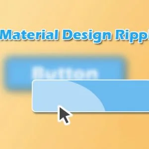 4种基于SVG的Material Design风格按钮点击波特效