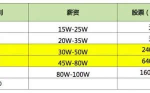 一张图告诉你阿里员工挣多少钱