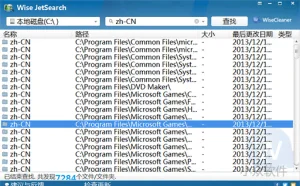 Wise JetSearch :支持 FAT 的本地文件搜索工具