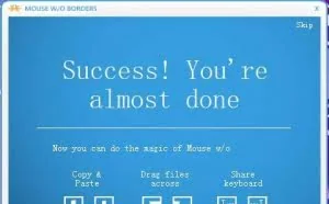 Mouse without Borders :用一套鼠标/键盘控制四台电脑