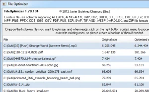 FileOptimizer – 批量多类型文件压缩优化工具