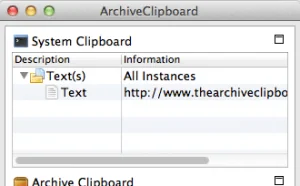 Archive Clipboard – 剪贴板档案馆