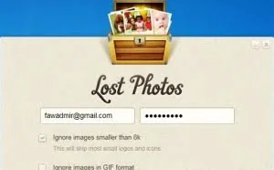 LostPhotos – 搜索邮箱内的所有图片