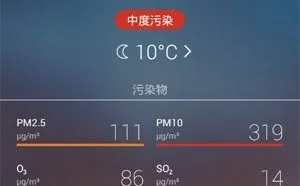 空气质量指数 时时关注空气质量 为健康加分