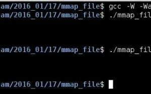linux编程之内存映射