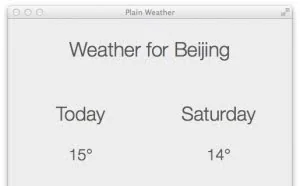 Plain Weather – 最朴素的天气应用
