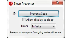 Sleep Preventer – 防止电脑进入休眠