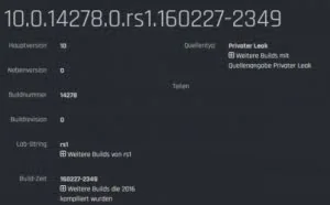 Windows 10 Build 14278 镜像在网络上曝光
