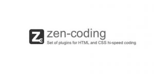 Zen Coding – 超快地写网页代码