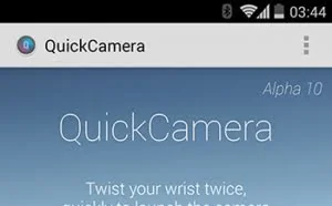 QuickCamera – 急速开启照相机[