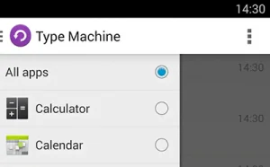 Type Machine – 临时保存输入过的文字
