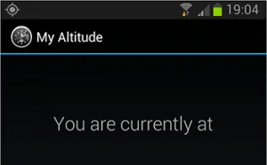 My Altitude – 我的海拔高度