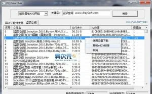 P2PSearcher - 简单小巧的电驴网络ed2k资源搜索下载工具