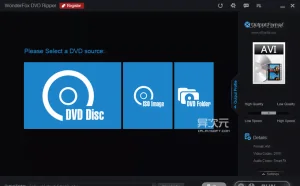 WonderFox DVD Ripper Pro - 从 DVD 光盘提取转换视频工具