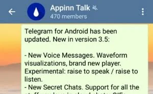 Telegram 新版，加密聊天支持全部内容