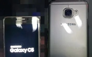 三星中国特供廉价机Galaxy C5真机首曝：金属机身