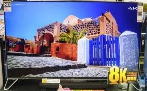 夏普黑科技 4K电视一秒变8k