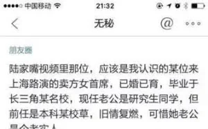 网监部门介入“陆家嘴不雅视频”事件