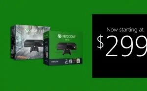 微软Xbox One起价降至299美元 明年可能推出VR版游戏机