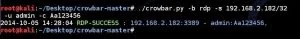 Crowbar：开源暴破工具，支持openvpn,rdp,ssh,vnc