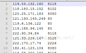 利用Python爬取可用的代理IP