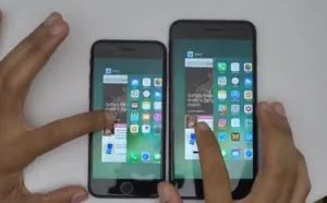 速度对比：2GB iPhone 7 挑战3GB iPhone 7 Plus