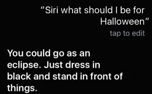 万圣节怎么打扮？不妨去问问Siri
