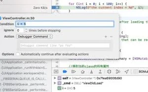 iOS开发之Xcode常用调试技巧总结