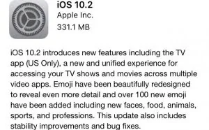苹果今天关闭iOS 10.1和10.1.1版本验证通道