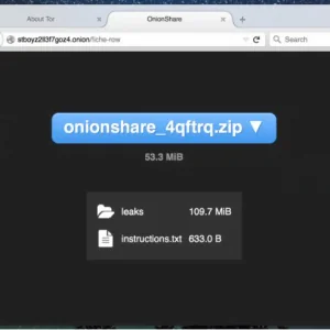 安全可靠的匿名文件分享工具：OnionShare