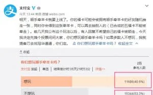 支付宝“顺手牵羊”，60%的网友不想玩
