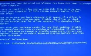 0x0000008E？电脑蓝屏怎么解决