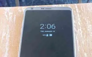 LG G6真机谍照曝光：屏幕具备弧形边角