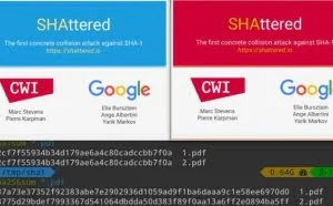 Google 宣布攻破 SHA-1 加密：证明哈希值可与 PDF 文件内容冲突