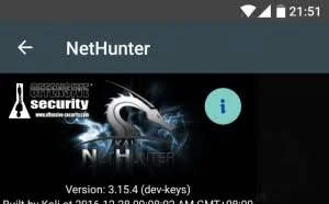 打造“黑客“手机——Kali Nethunter