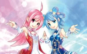 中国移动二次元萌娘偶像正式亮相：红蓝姐妹花