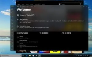 Windows 10“Project NEON”图像泄漏，显示透明的开始菜单
