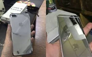 亮黑色算什么 网友自制亮银色iPhone 7