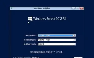 windows server 2012 R2 操作系统安装