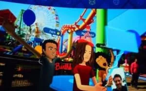 Facebook推出VR社交平台 能跨越次元了